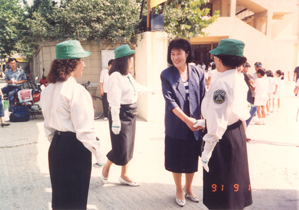사진7 : 정순자 제공 / 1991년경 / 경동초 녹색어머니회 