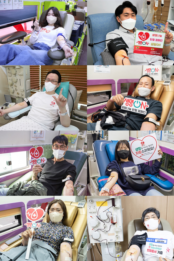 신천지예수교회는 지난달 18일부터 1일까지 생명나눔 헌혈 캠페인 생명ON을 진행, 총 1만 8천여명이 헌혈을 완료했다