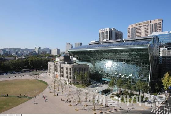 서울시청의 모습.