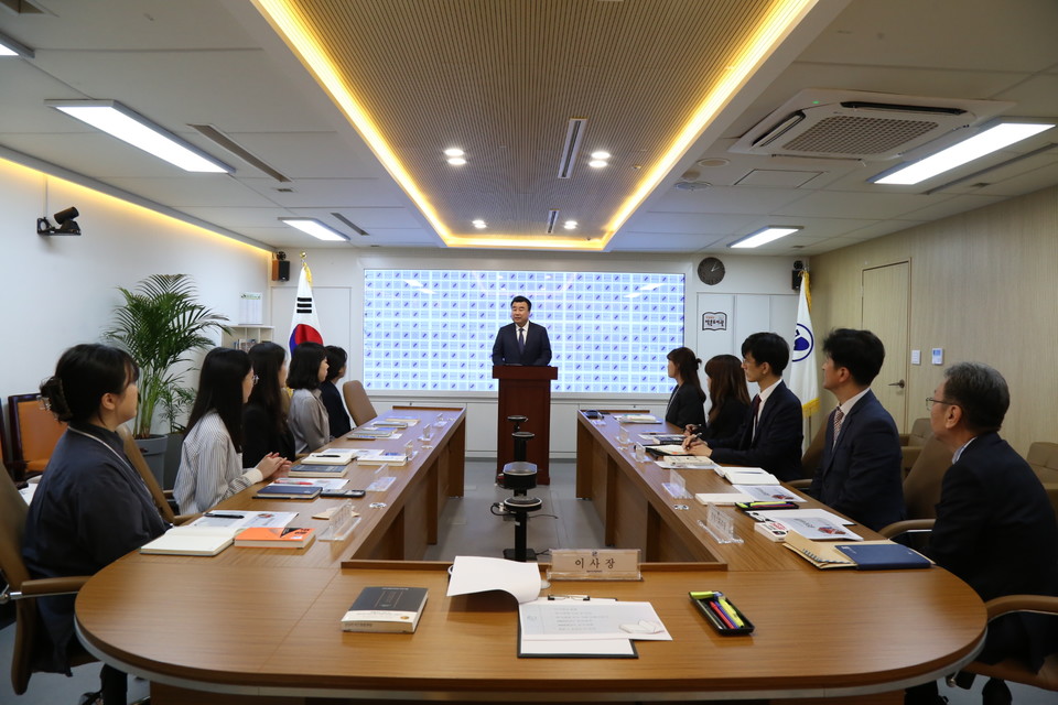 강남구도시관리공단, CEO 독서경영 미션･비전 선포 2